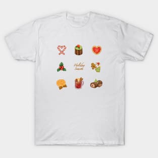 Christmas Food & Dessert❤️ T-Shirt